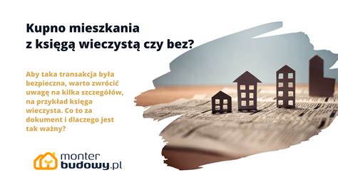 Ilustracja przedstawiająca bezpieczny zakup nieruchomości z księgą wieczystą