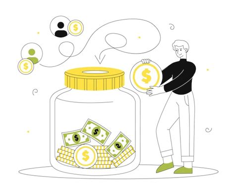 Ilustracja przedstawiająca symboliczne przedstawienie komornika i pieniędzy