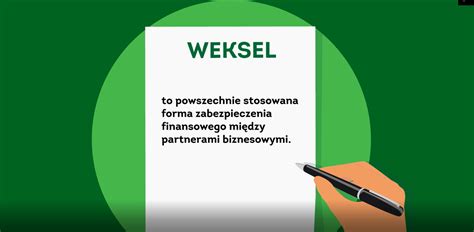 Grafika przedstawiająca weksel