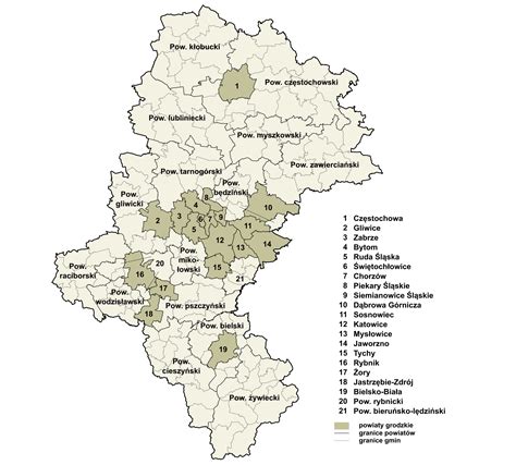 Mapa właściwości miejscowej komornika w Lublinie