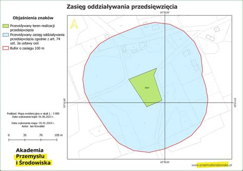 Mapa z obszarem działania komornika w Gliwicach
