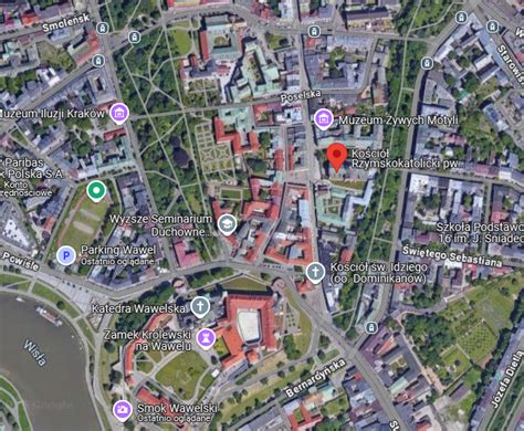 Mapa przedstawiająca lokalizację nieruchomości w analizowanej sprawie