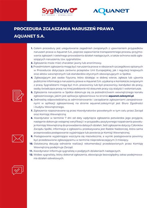 Grafika przedstawiająca schemat zgłaszania nieprawidłowości