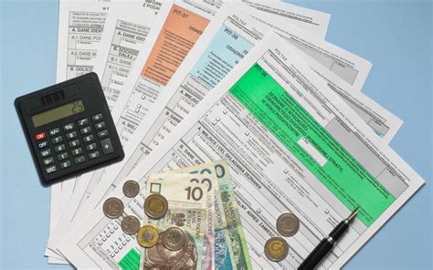 Przykładowe symbole formularzy podatkowych