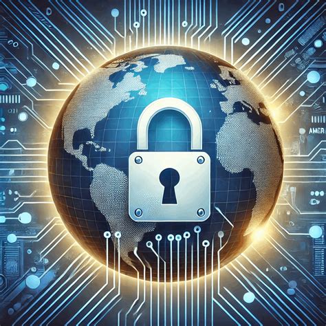 Ikony symbolizujące bezpieczeństwo w sieci i ochronę przed oszustwami