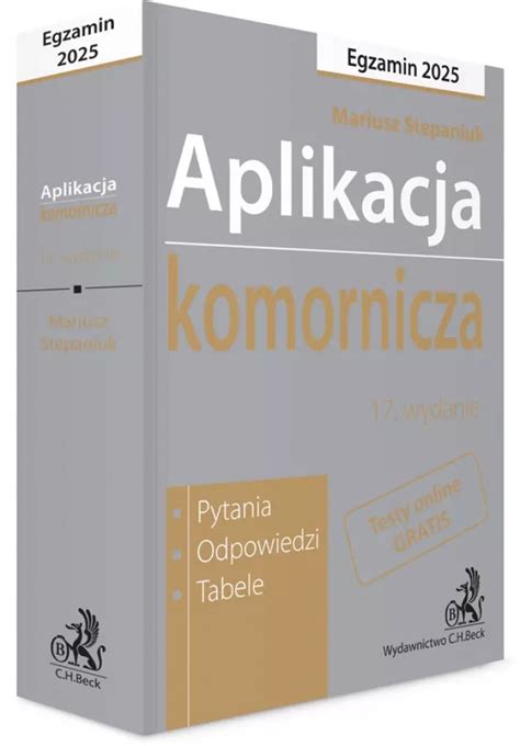 Aplikacja komornicza - droga do zawodu