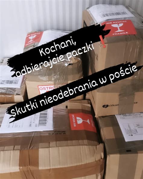 lista powodów nieodebrania paczki