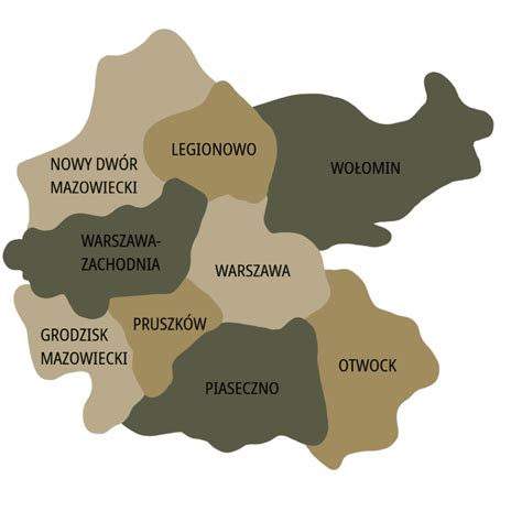Mapa apelacji warszawskiej