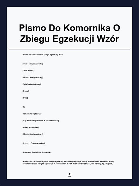 Proces egzekucji komorniczej - od zawiadomienia do zakończenia