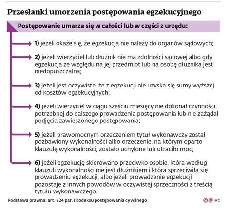 schemat umorzenia postępowania egzekucyjnego po 6 miesiącach