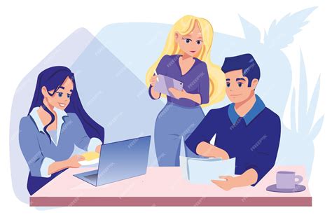Ilustracja przedstawiająca rozmowę między wierzycielem a dłużnikiem w celu polubownego rozwiązania sporu