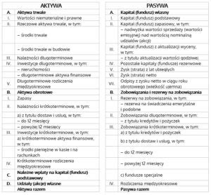 Schemat masy spadkowej - aktywa i pasywa
