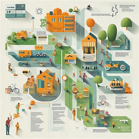 Infografika pokazująca układ Legnicy i najważniejsze lokalizacje ofert