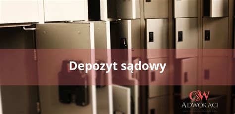 Depozyt sądowy w postępowaniu upadłościowym - schemat