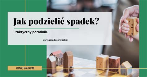 Infografika - schemat działu spadku i podziału długów między spadkobiercami