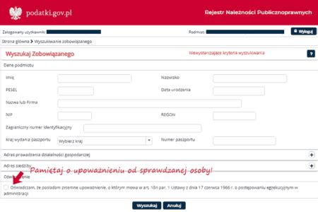Proces wpisu do Rejestru Należności Publicznoprawnych