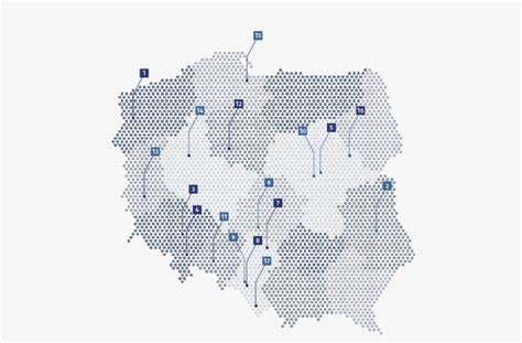 Mapa Piły z zaznaczonymi lokalizacjami kancelarii prawnych specjalizujących się w windykacji