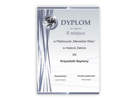 Dyplomy i certyfikaty Agnieszki Borus-Dłużnik