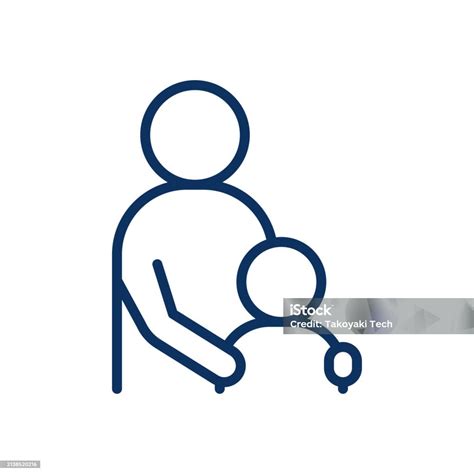 Ilustracja przedstawiająca symbol pracy i rodziny