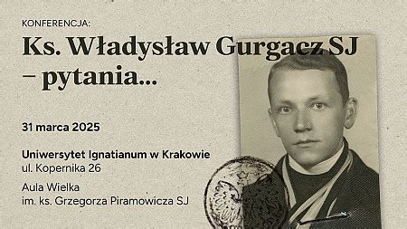 Portret ks. Władysława Gurgacza SJ