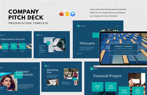 Przykładowy pitch deck startupu