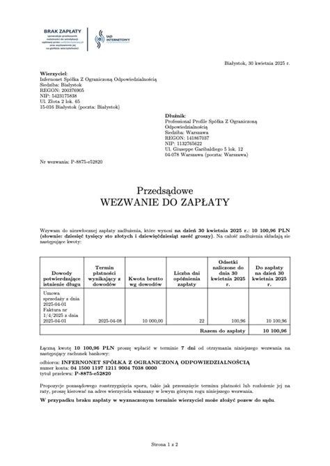 Infografika: Jak działa windykacja - od wezwania do zapłaty po e-sąd